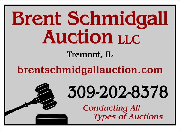 Brent Schmidgall Auction Service